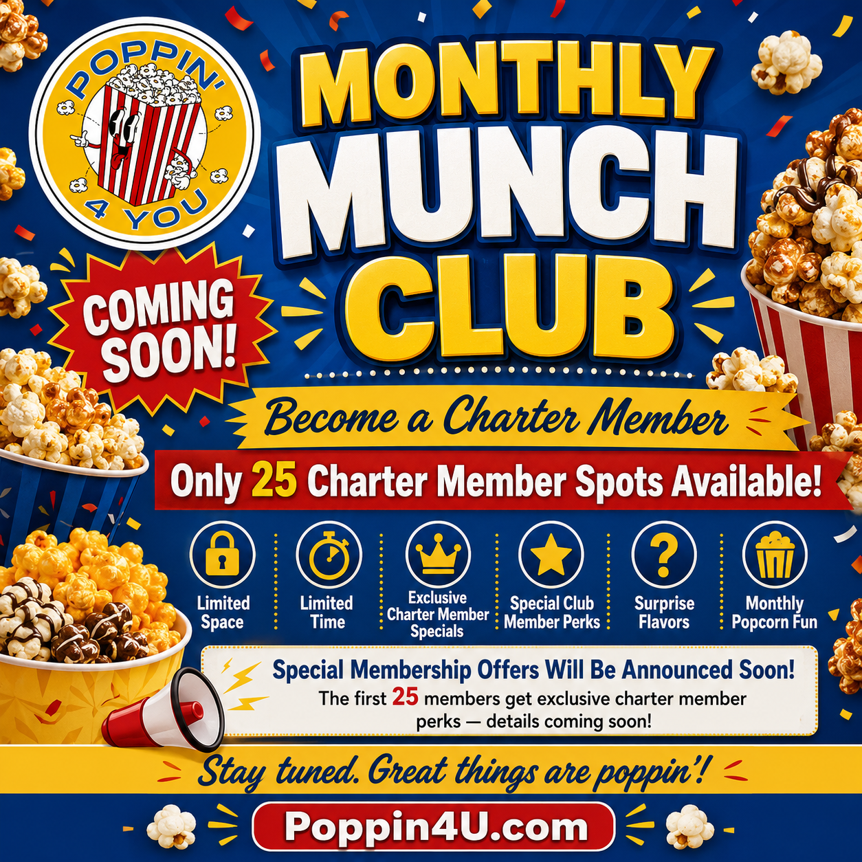 Poppin' 4 You Popcorn Club
