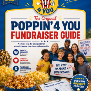 The Original Poppin’ 4 You Fundraiser Guide ..FREE!!— Digital PDF Download.